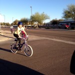 Kailey biking
